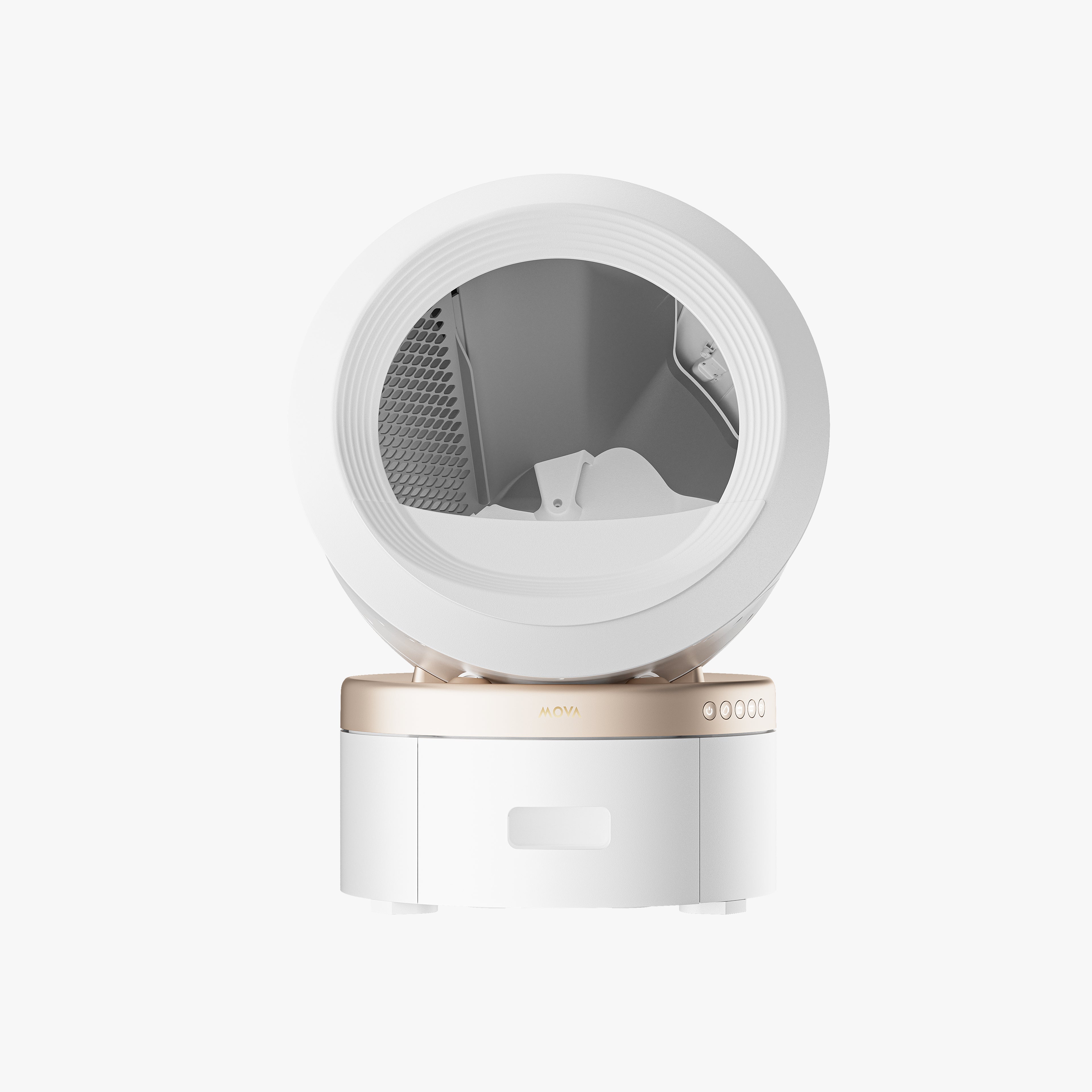 MOVA日本初上陸!スマート消臭猫トイレ 15日間お手入れ不要・二段階消臭システム採用