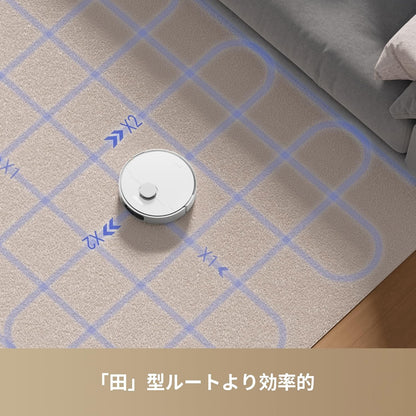 MOVA S10 Plus ロボット掃除機 水拭き両用 強力吸引 7000PA 90日間自動ゴミ収集