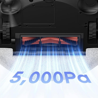 MOVA E20 Plus ロボット掃除機 コンパクト 水拭き対応 強力吸引 5000Pa 90日間自動ゴミ収集