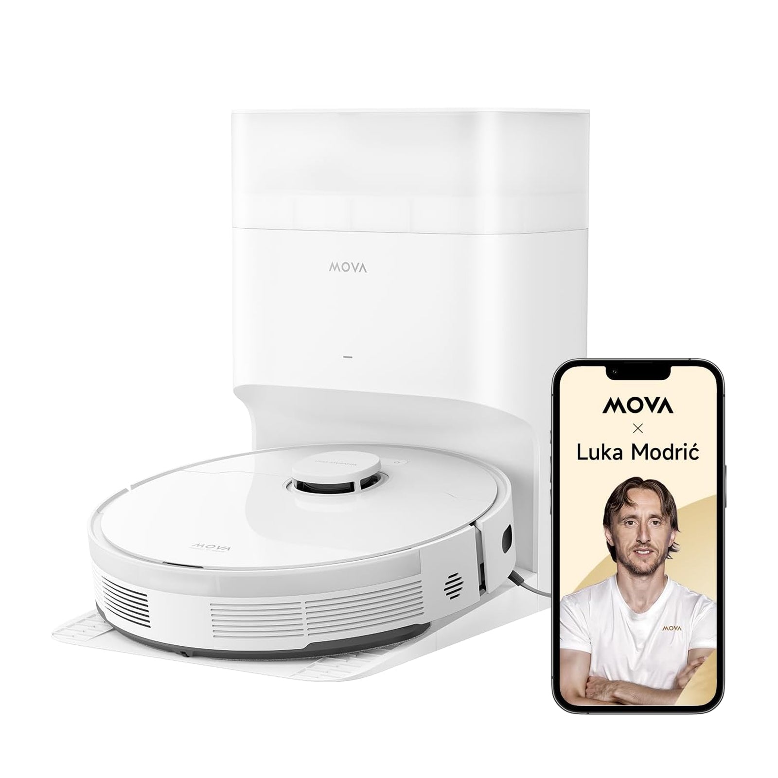 MOVA S10 Plus ロボット掃除機 水拭き両用 強力吸引 7000PA 90日間自動ゴミ収集