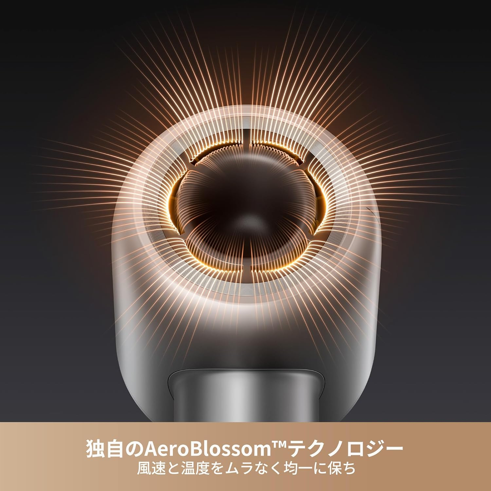 MOVA Shine 10 ヘアドライヤー シルバーグレー 速乾 110,000 RPM ブラシレスモーター 大風量 パワフル乾燥 高濃度プラズマヘアケア 2段階風量 低騒音