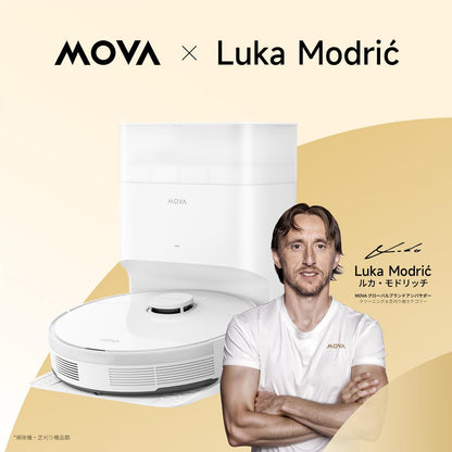 MOVA S10 Plus ロボット掃除機 水拭き両用 強力吸引 7000PA 90日間自動ゴミ収集