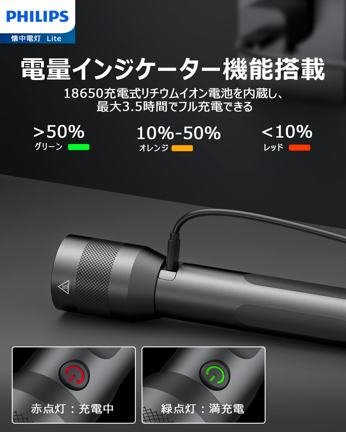Philips(フィリップス)懐中電灯 SFL3601