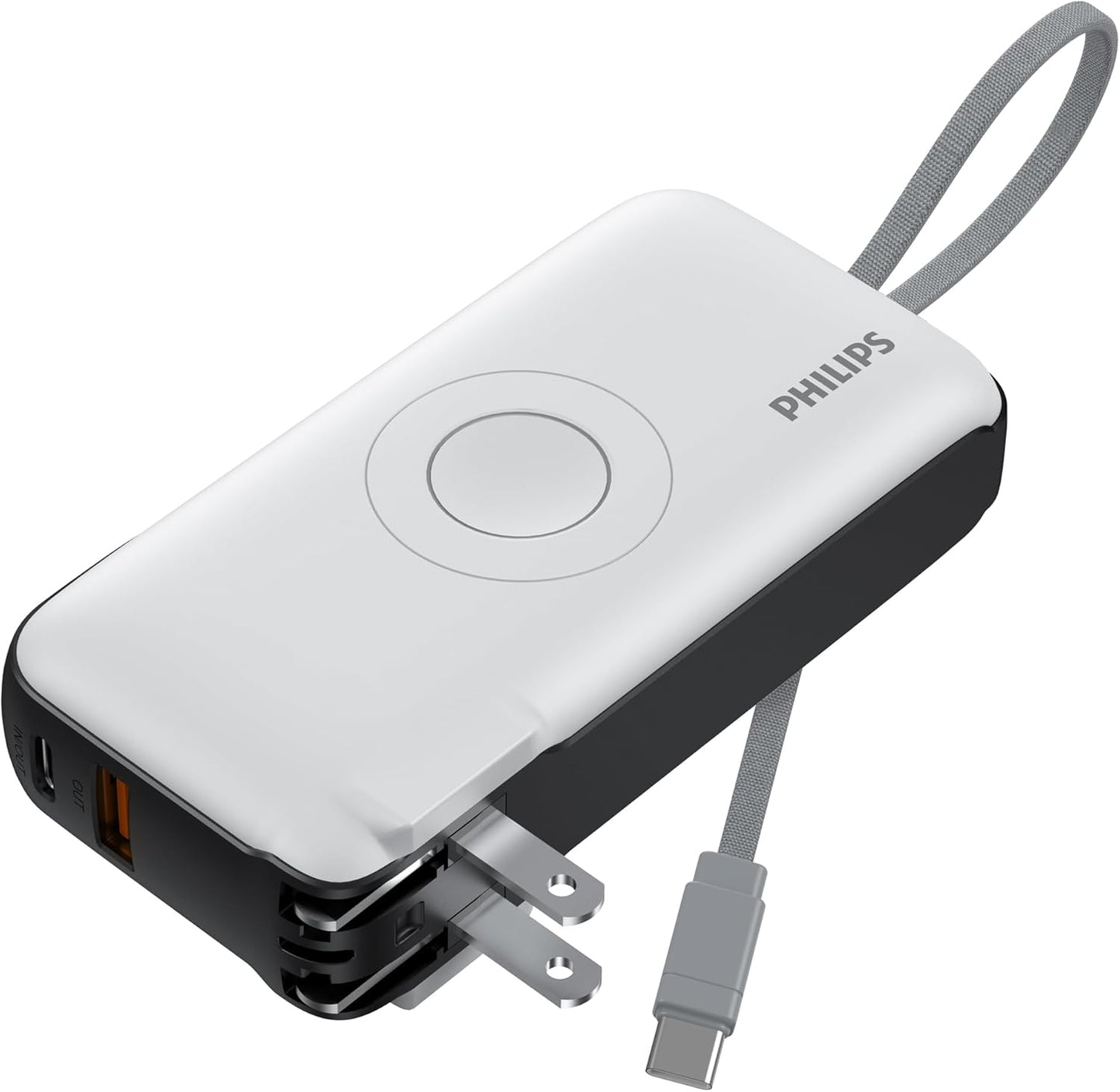 Philips(フィリップス) モバイルバッテリー コンセント一体型