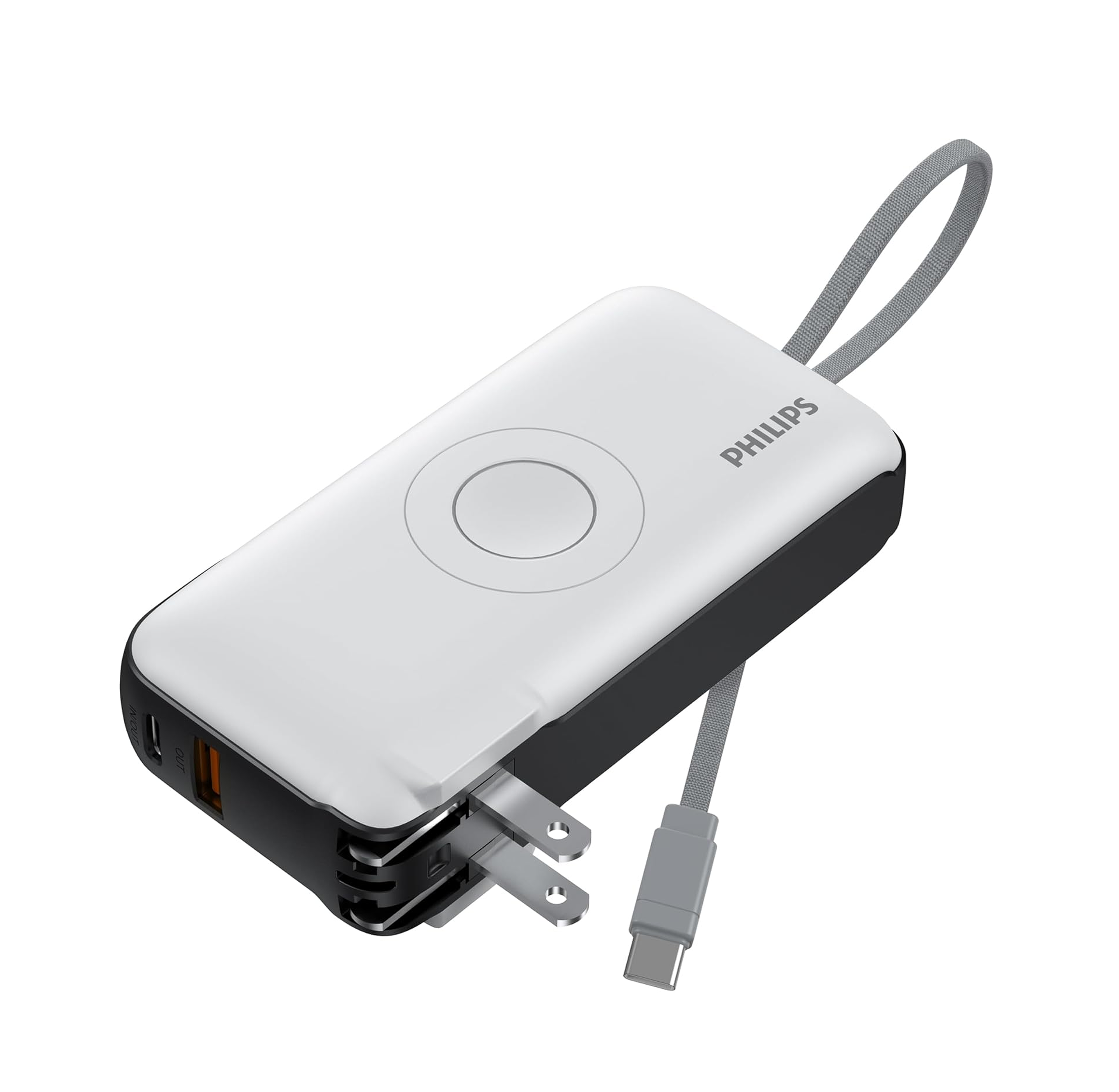 Philips(フィリップス) モバイルバッテリー コンセント一体型