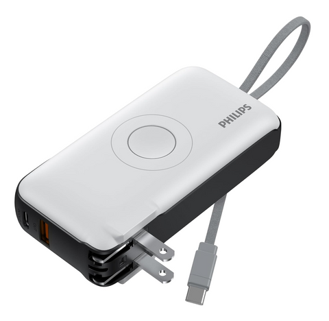 Philips(フィリップス) モバイルバッテリー コンセント一体型