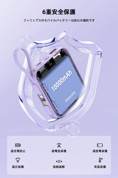 Philips (フィリップス) モバイルバッテリー DLP5713CP